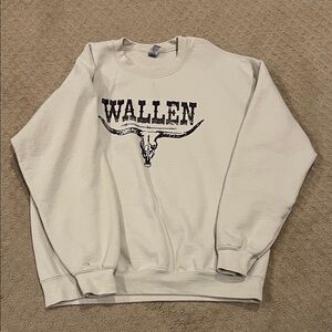 Morgan Wallen Crew neck Sweatshirt for Women Large